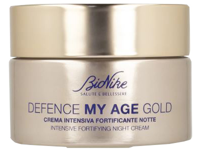 DEFENCE MY AGE GOLD CREMA INTENSIVA FORTIFICANTE NOTTE 50 ML - Farmacia Mastrangelo 
