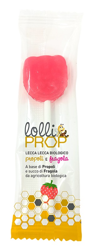 LOLLIPROP PROPOLI E FRAGOLA 4,5 G - Farmacia Mastrangelo 