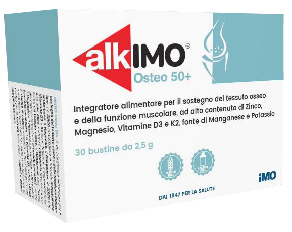 ALKIMO OSTEO 50+ 30 BUSTINE - Farmacia Mastrangelo 