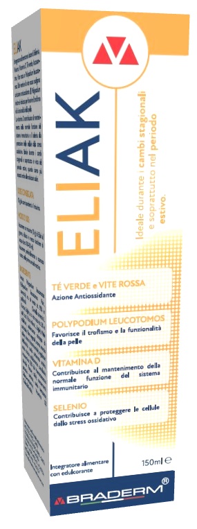 ELIAK 30 BUSTINE DA 5 ML BRADERM - Farmacia Mastrangelo 