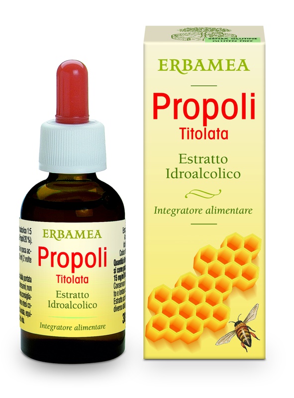 PROPOLI TITOLATA ESTRATTO IDROALCOLICO 30 ML - Farmacia Mastrangelo 