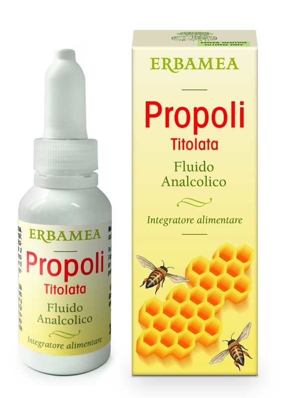 PROPOLI TITOLATA FLUIDO ANALCOLICO 30 ML - Farmacia Mastrangelo 