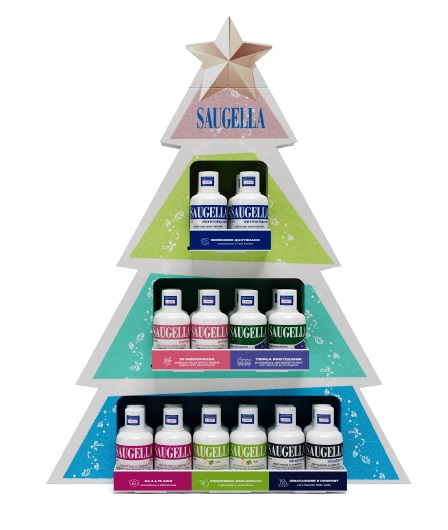 SAUGELLA MINI LOVES NATALE ESPOSITORE 24 PEZZI - Farmacia Mastrangelo 
