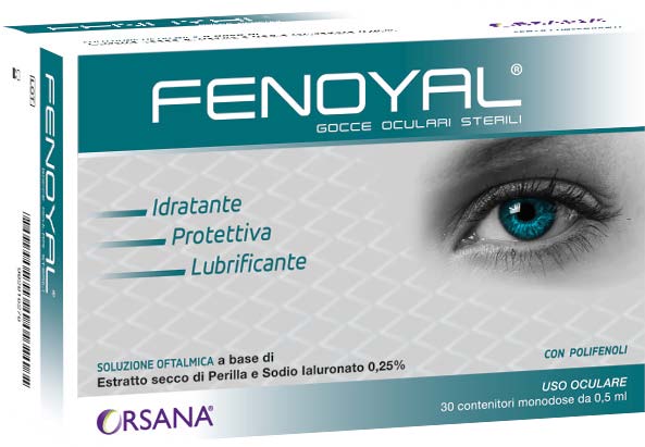 GOCCE OCULARI FENOYAL 30 CONTENITORI MONODOSE DA 0,5 ML - Farmacia Mastrangelo 