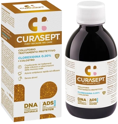 CURASEPT COLLUTORIO ADS DNA TRATTAMENTO PROTETTIVO 200 ML - Farmacia Mastrangelo 