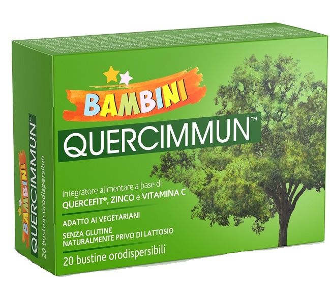 QUERCIMMUN BAMBINI 20 BUSTINE OROSOLUBILI - Farmacia Mastrangelo 