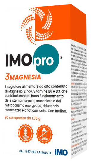 IMOPRO 3 MAGNESIA 90 COMPRESSE - Farmacia Mastrangelo 