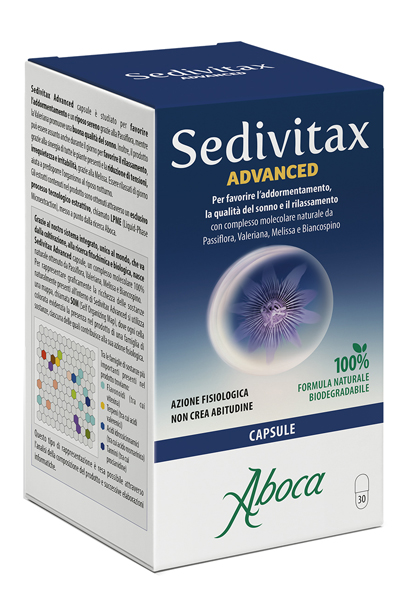 SEDIVITAX ADVANCED 30 CAPSULE - Farmacia Mastrangelo 