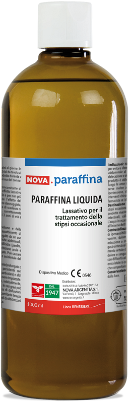 NOVA PARAFFINA LIQUIDA 1000 ML - Farmacia Mastrangelo 