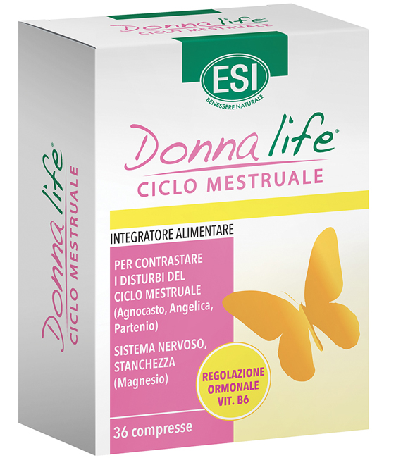 ESI DONNA LIFE CICLO MESTRUALE 36 COMPRESSE - Farmacia Mastrangelo 