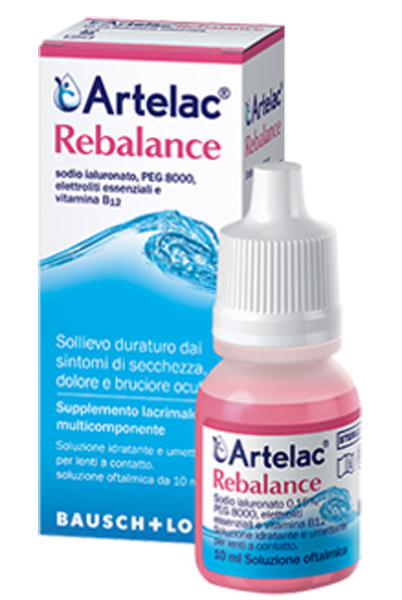 ARTELAC REBALANCE GOCCE OCULARI MULTIDOSE SENZA CONSERVANTI 10 ML - Farmacia Mastrangelo 