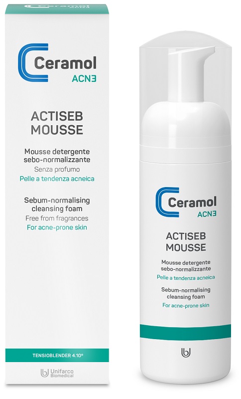 CERAMOL ACN3 ACTISEB MOUSSE 150 ML - Farmacia Mastrangelo 