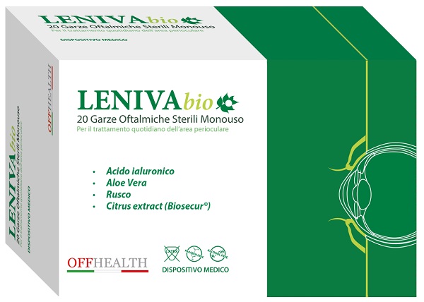 LENIVA BIOSECUR GARZE OFTALMICHE 20 PEZZI - Farmacia Mastrangelo 