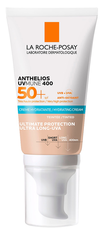 ANTHELIOS UVMUNE CREMA IDRATANTE SPF50+ COLORATO 50 ML - Farmacia Mastrangelo 