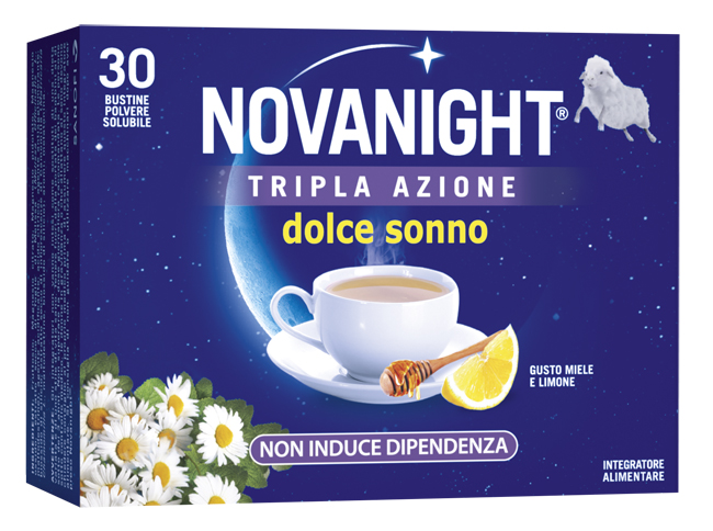 NOVANIGHT TRIPLA AZIONE DOLCE SONNO 30 BUSTINE - Farmacia Mastrangelo 