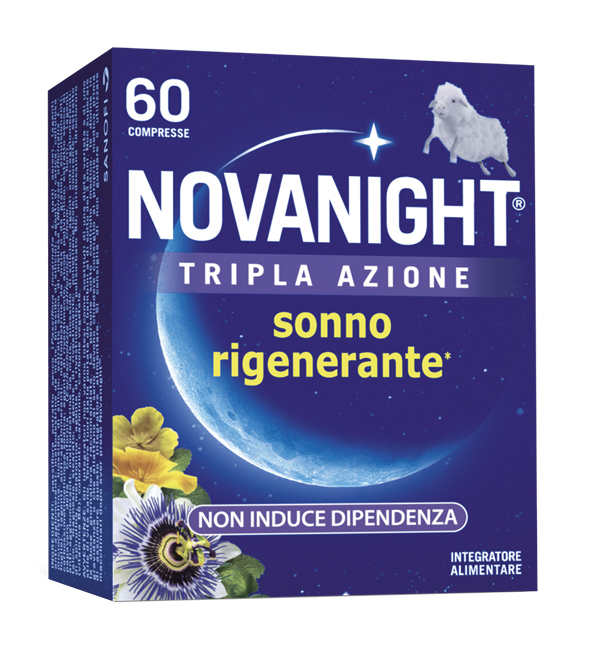 NOVANIGHT TRIPLA AZIONE SONNO RIGENERANTE 60 COMPRESSE - Farmacia Mastrangelo 