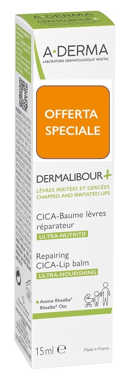 DERMALIBOUR + CICA BALSAMO LABBRA 15 ML - Farmacia Mastrangelo 