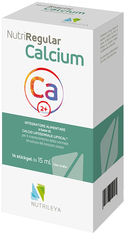 NUTRIREGULAR CALCIUM 14 STICK - Farmacia Mastrangelo 