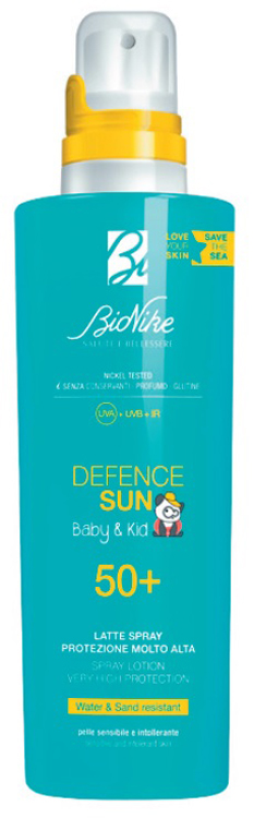 DEFENCE SUN BABY&KID LATTE SPRAY 50+ 200 ML - Farmacia Mastrangelo 