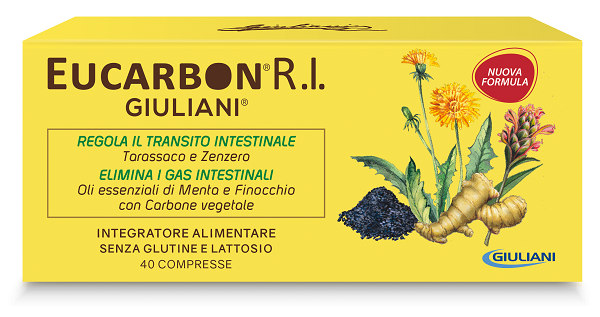 EUCARBON RI 40 COMPRESSE - Farmacia Mastrangelo 