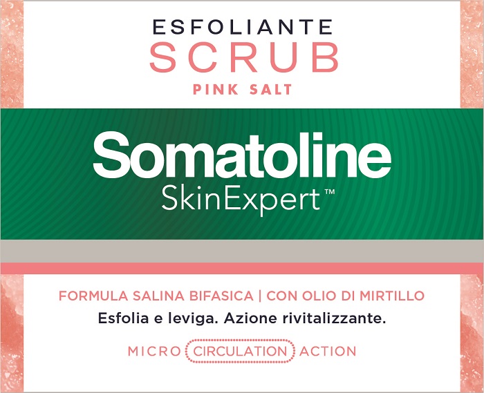SOMATOLINE SKIN EXPERT SCRUB PINK SALT 350 G - Farmacia Mastrangelo 