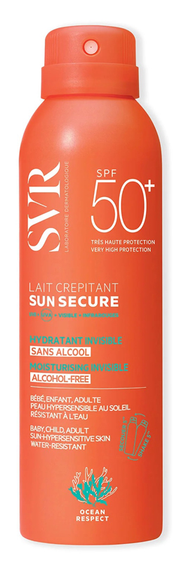 SUN SECURE LAIT CREPITANT SPF50+ 200 ML - Farmacia Mastrangelo 