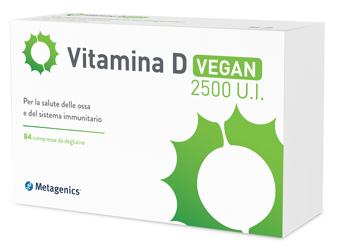 VITAMINA D 2500 UI VEGAN 84 COMPRESSE - Farmacia Mastrangelo 