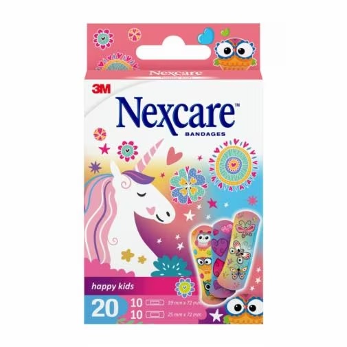 CEROTTO NEXCARE HAPPY KIDS MAGIC BAMBINE 20 PEZZI - Farmacia Mastrangelo 