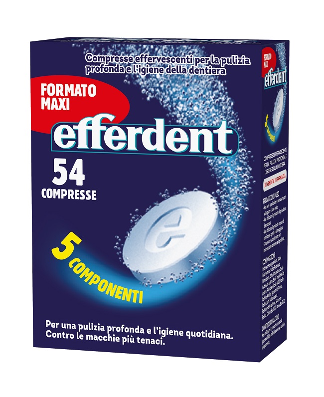 EFFERDENT 54 COMPRESSE EFFERVESCENTI - Farmacia Mastrangelo 