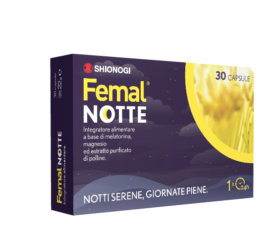 FEMAL NOTTE 30 CAPSULE - Farmacia Mastrangelo 