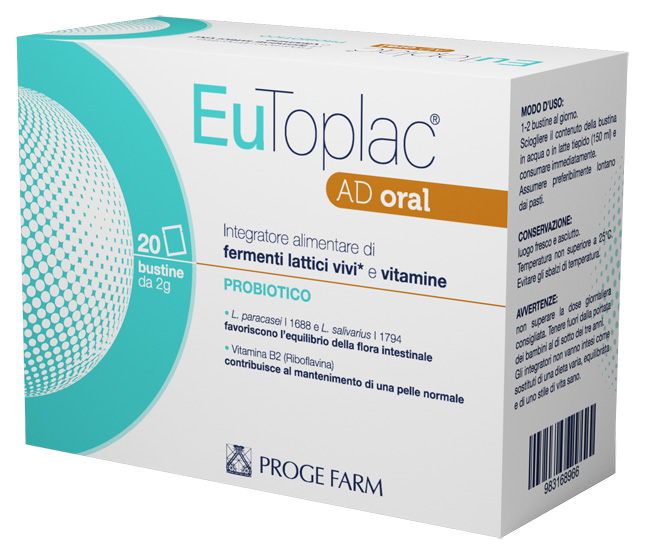 EUTOPLAC AD ORAL 20 BUSTINE - Farmacia Mastrangelo 
