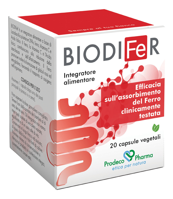 BIODIFER 20 CAPSULE VEGETALI - Farmacia Mastrangelo 