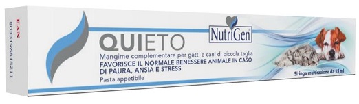 QUIETO PASTA CANI/GATTI 15 ML NUTRIGEN - Farmacia Mastrangelo 