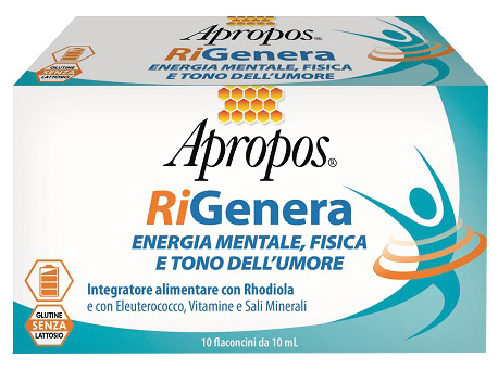 APROPOS RIGENERA ENERGIA FISICA E MENTALE 10 FLACONCINI 10 ML - Farmacia Mastrangelo 
