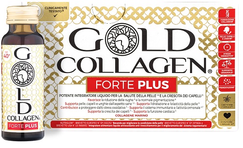 GOLD COLLAGEN FORTE PLUS 10 FLACONI DA 50 ML 5G COLLAGENE - Farmacia Mastrangelo 