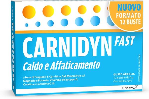 CARNIDYN FAST 12 BUSTINE - Farmacia Mastrangelo 