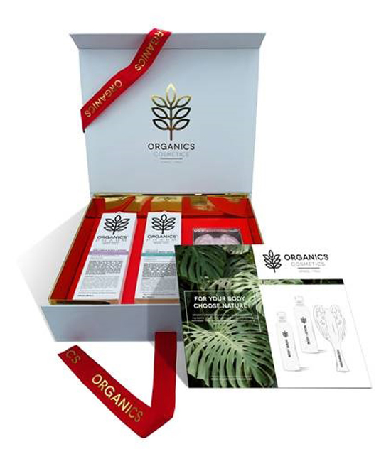 ORGANICS COSMETICS GIFT BOX WELLNES ANTIAGE 250 ML - Farmacia Mastrangelo 