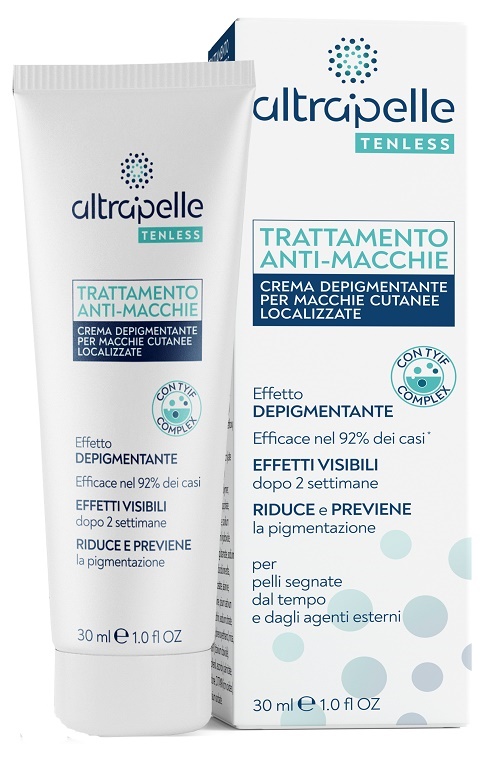 ALTRAPELLE TENLESS TRATTAMENTO ANTI MACCHIE CREMA DEPIGMENTANTE 30 ML - Farmacia Mastrangelo 
