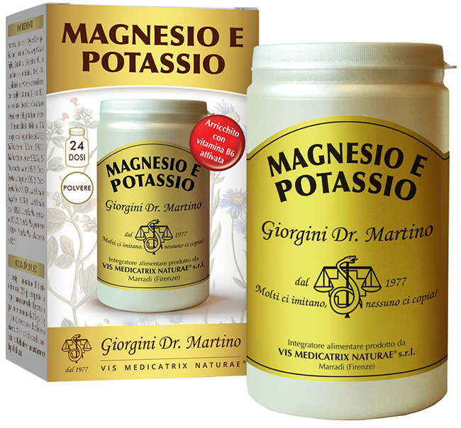 MAGNESIO E POTASSIO POLVERE 360 G - Farmacia Mastrangelo 