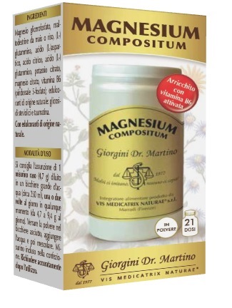 MAGNESIUM COMPOSITUM POLVERE 100 G - Farmacia Mastrangelo 