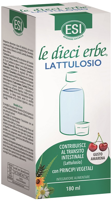 ESI LE DIECI ERBE LATTULOSIO 180 ML - Farmacia Mastrangelo 
