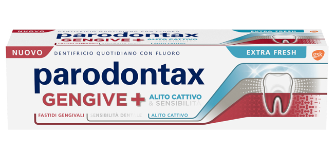PARODONTAX GENGIVE+ALITO EXTRA FRESH 75 ML - Farmacia Mastrangelo 