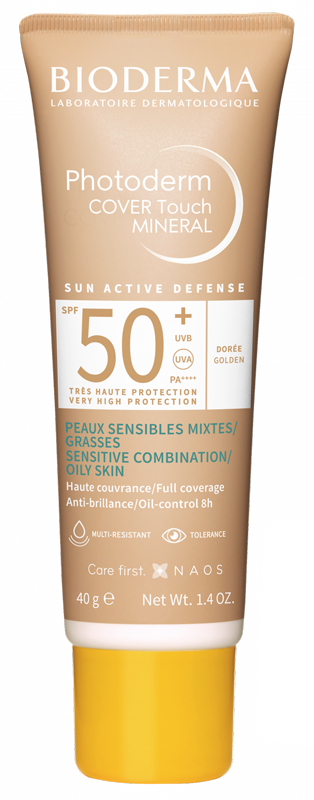 PHOTODERM COVER TOUCH MINERAL DORE' SPF50+ 40 ML - Farmacia Mastrangelo 