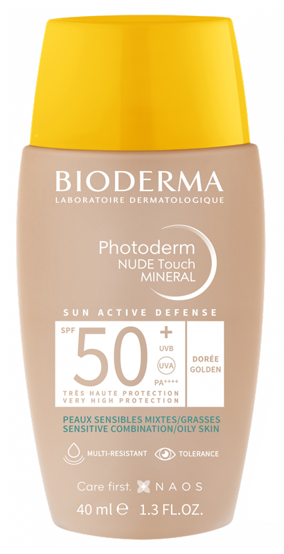 PHOTODERM NUDE TOUCH DORE' SPF50+ 40 ML - Farmacia Mastrangelo 