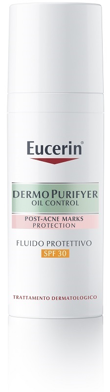 EUCERIN DERMOPURIFYER PROTECTIVE FLUID SPF30 50 ML - Farmacia Mastrangelo 