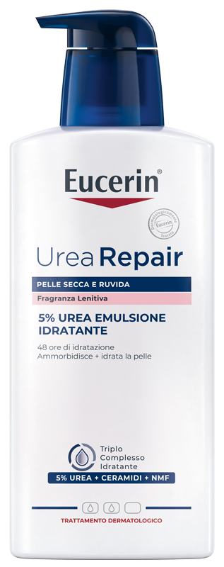 EUCERIN UREAREPAIR 5% EMULSIONE IDRATANTE PROFUMATA 400 ML - Farmacia Mastrangelo 