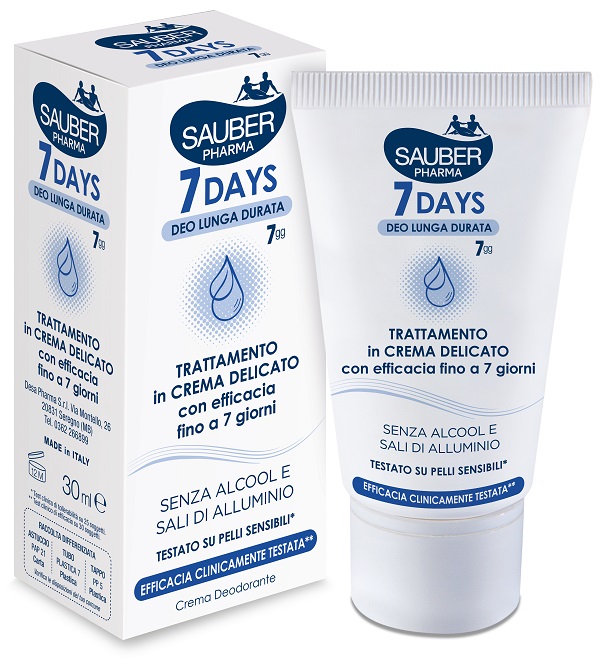 SAUBER 7DAYS CREMA 7 GIORNI 30 ML - Farmacia Mastrangelo 