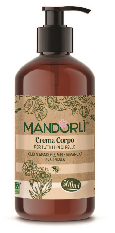 MANDORLI CREMA CORPO PER TUTTI I TIPI DI PELLE 500 ML - Farmacia Mastrangelo 