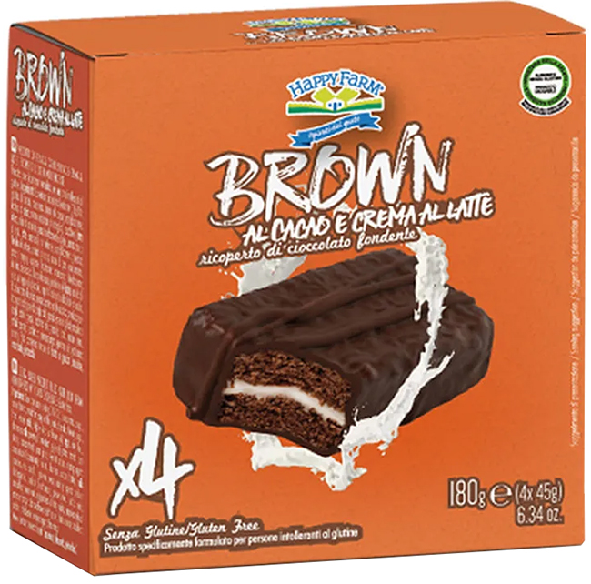 HAPPY FARM BROWN 4 PEZZI DA 45 G - Farmacia Mastrangelo 