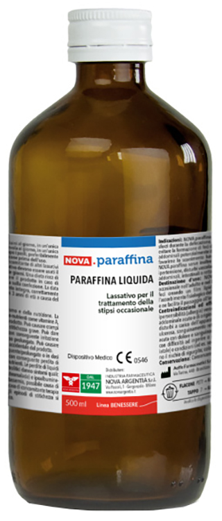 NOVA PARAFFINA 500 ML - Farmacia Mastrangelo 